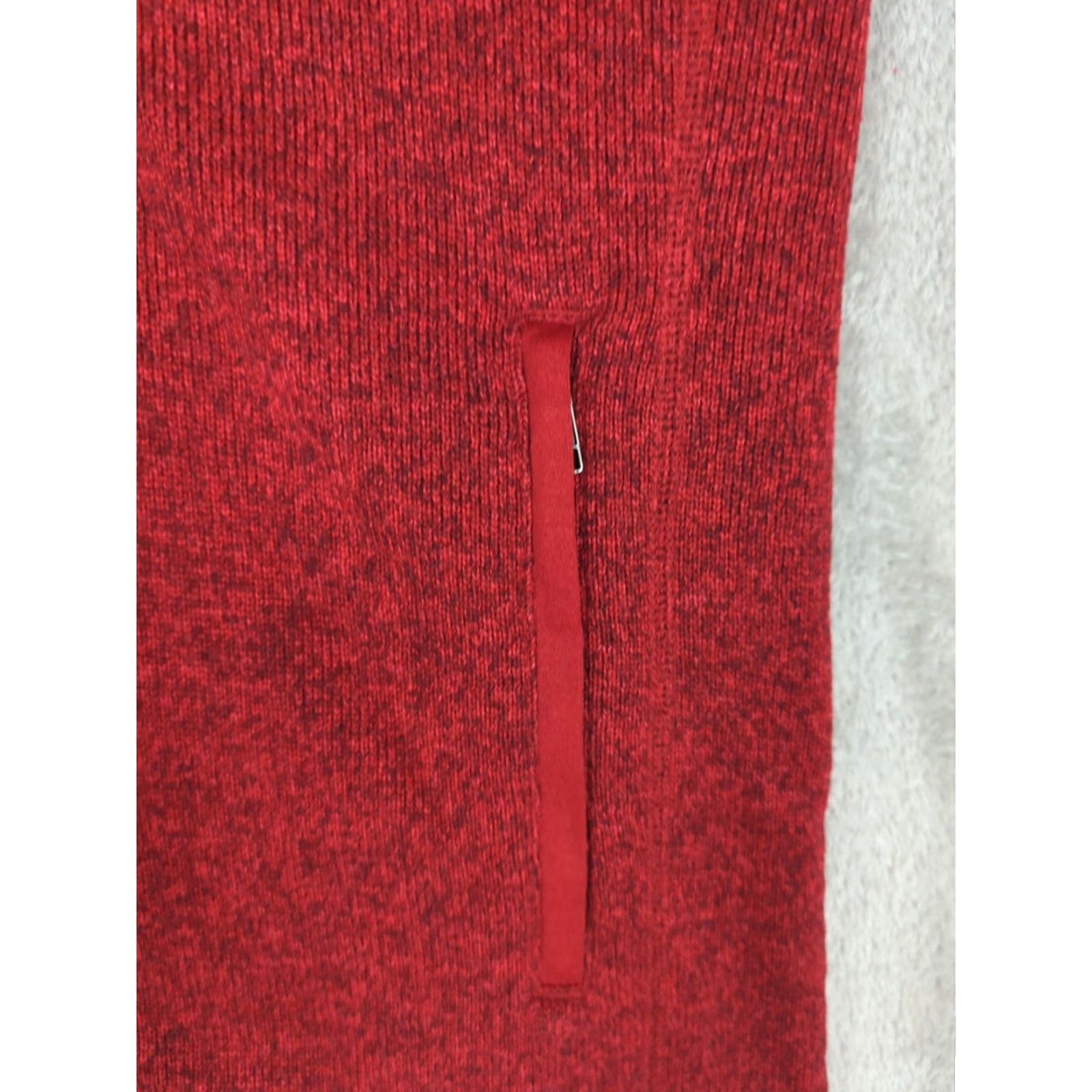 Patagonia Patagonia Better Sweater Vest Mens M Heather Red Full Zip Stand-Up Collar Pockets Outdoor Hiking Camping Vest Size US M / EU 48-50 / 2 - 2 Thumbnail