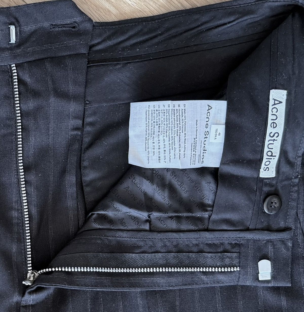 Acne Studios Acne studios suit pants size 48 Size 38R - 3 Thumbnail