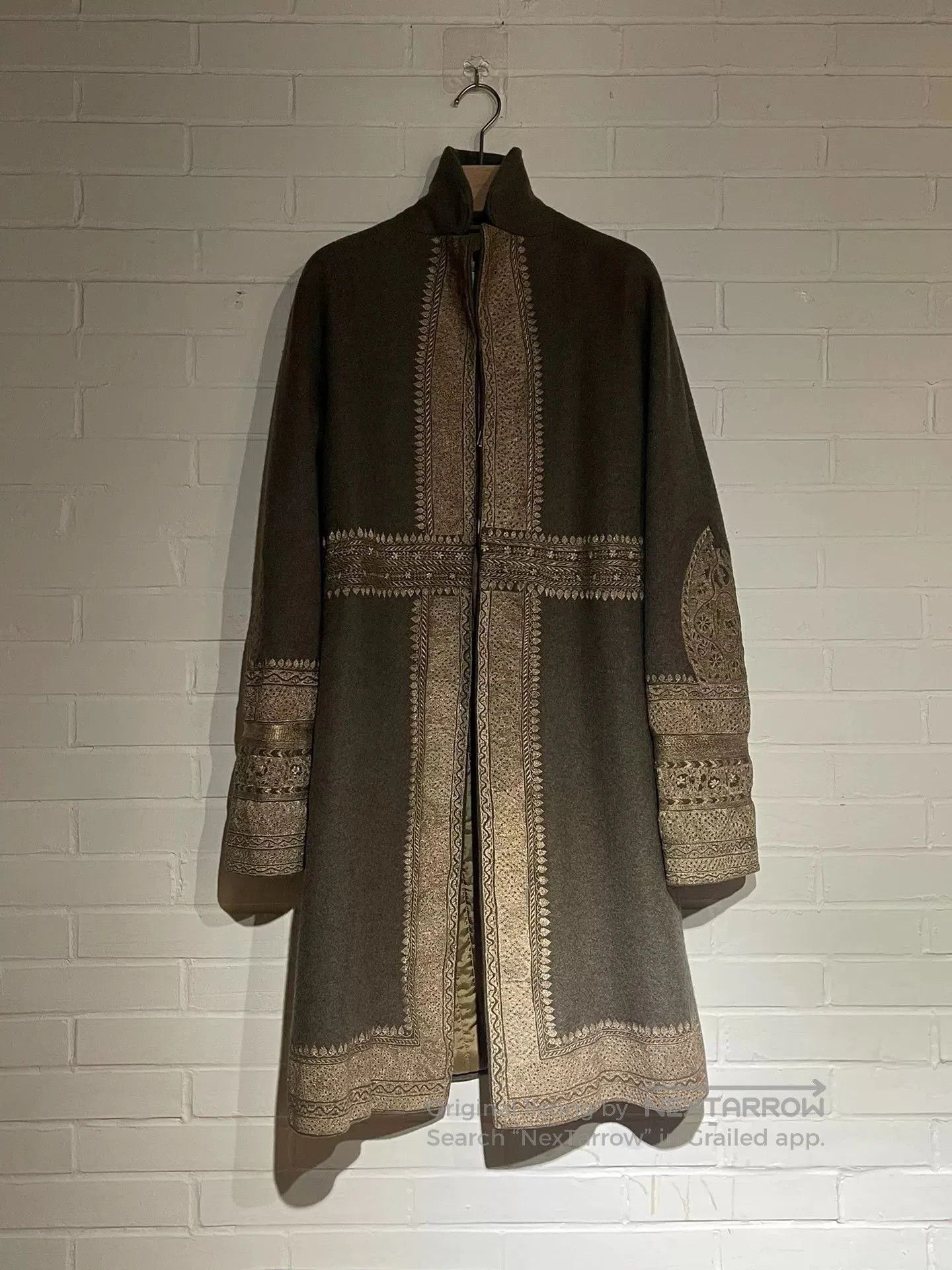 Dries Van Noten dries van noten wool coat with embroidery. Size M / US 6-8 / IT 42-44 - 1 Thumbnail