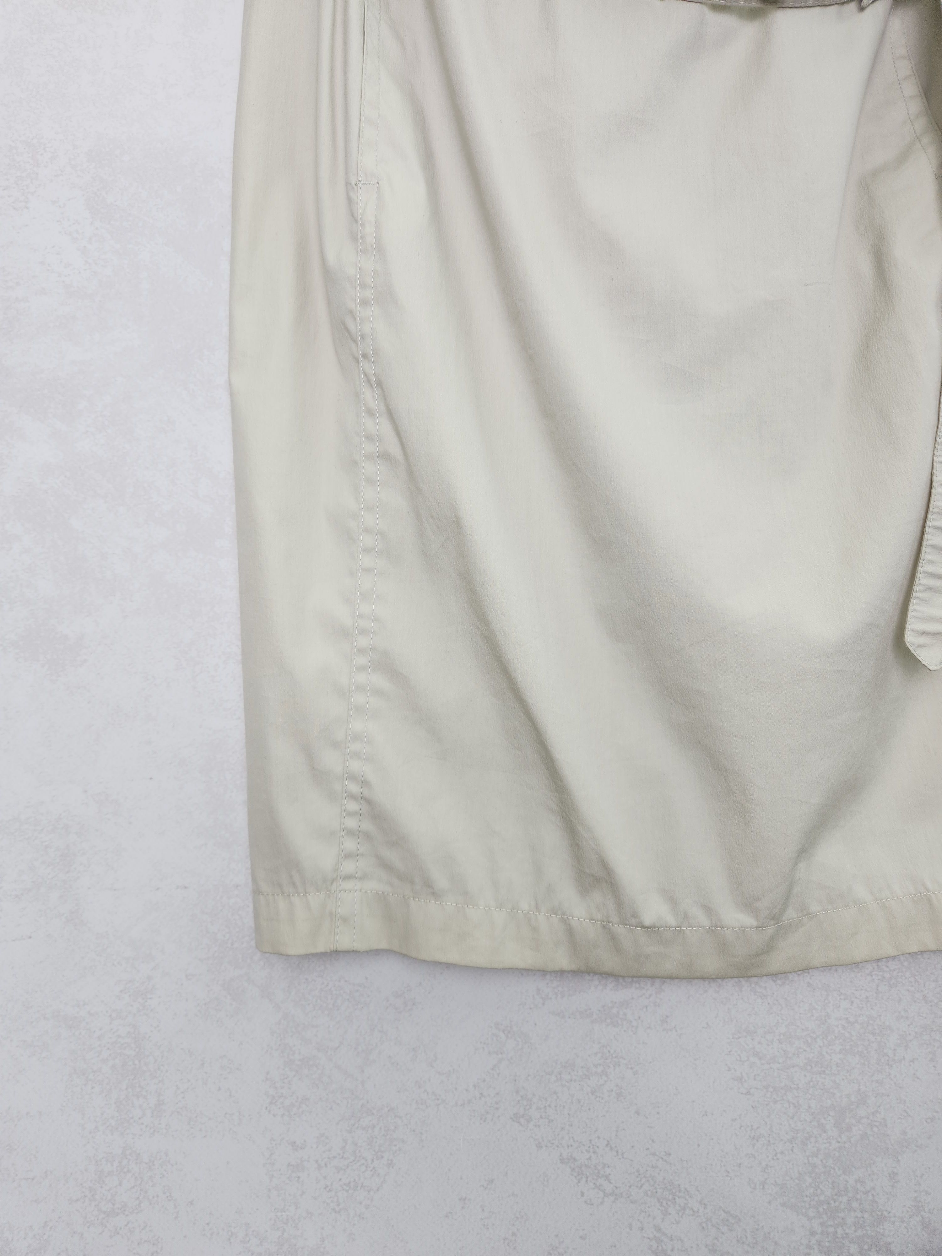 Prada Prada A line beige skirt size 42 Size 28" / US 6 / IT 42 - 3 Thumbnail