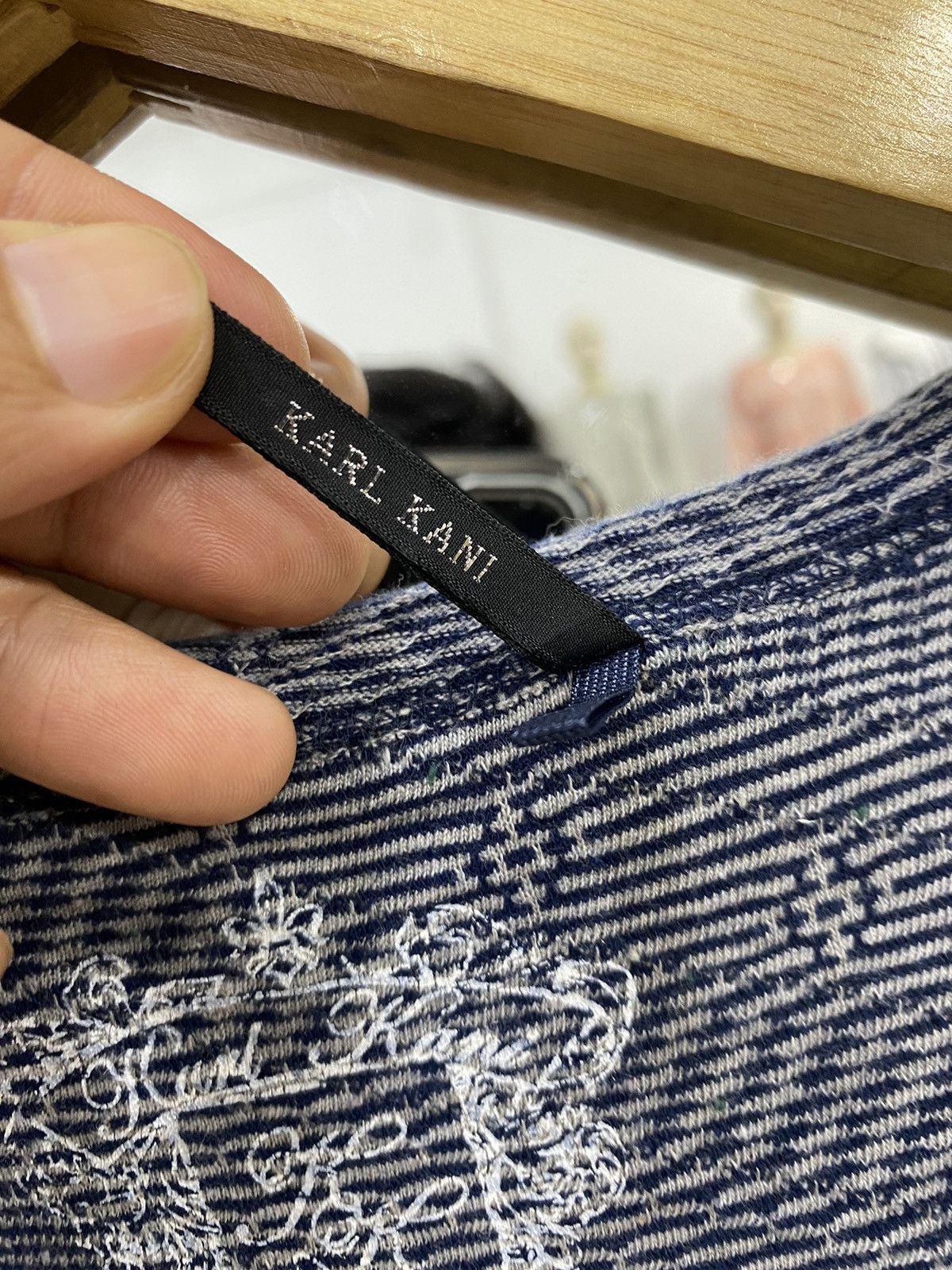 If Six Was Nine × Karl Kani × Le Grande Bleu (L.G.B.) Vintage Karl Kani Cardigan Size US M / EU 48-50 / 2 - 5 Thumbnail