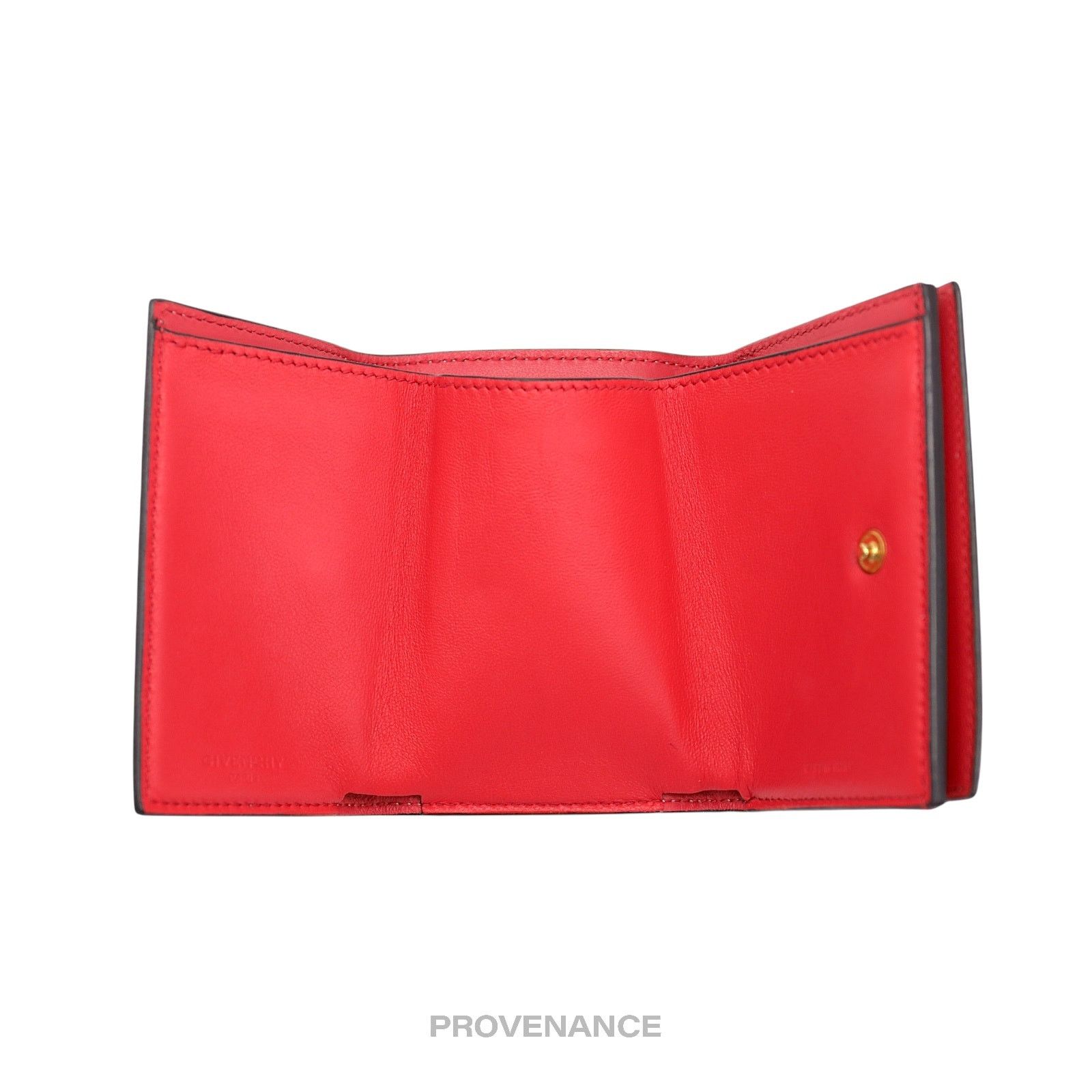 Givenchy 🔴 Givenchy Trifold Wallet - Two Tone Pink Red Leather Size ONE SIZE - 5 Thumbnail