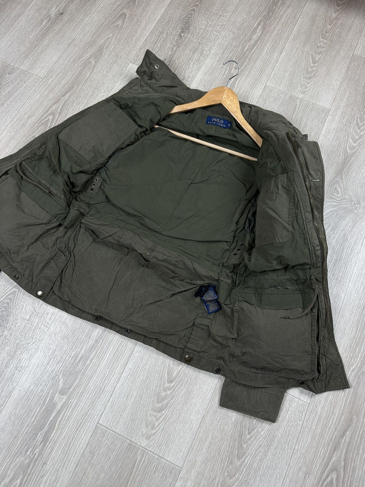 Polo Ralph Lauren Polo Ralph Lauren Military Wax Pocket Olive Jacket Size S Size US S / EU 44-46 / 1 - 9 Thumbnail