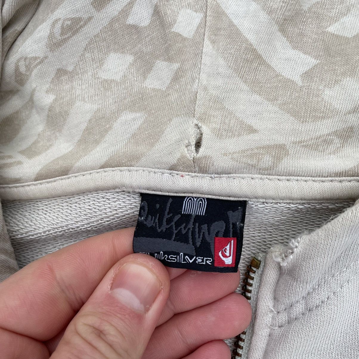 Quiksilver Vintage Quicksilver Zip Hoodie Big Logo Distressed Y2K USA Size US M / EU 48-50 / 2 - 13 Thumbnail