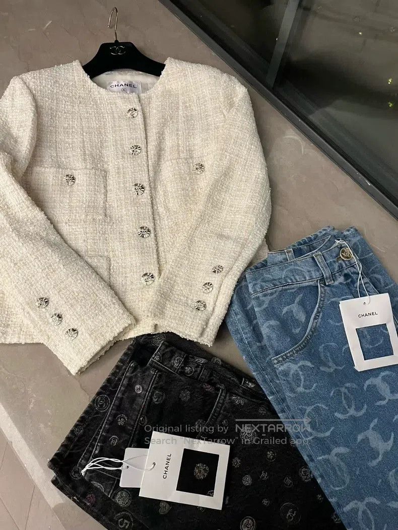 Chanel Chanel 23c White Moonlight Jacket Size XS / US 0-2 / IT 36-38 - 6 Thumbnail