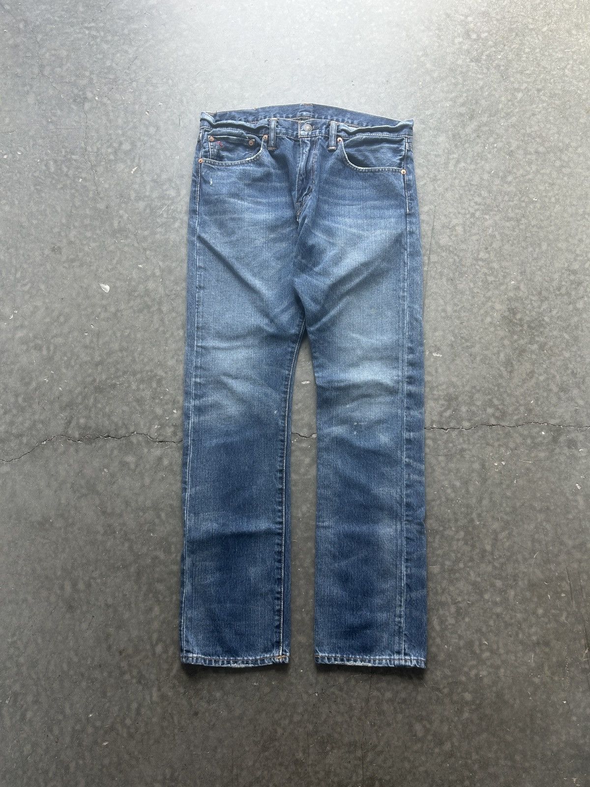Polo Ralph Lauren × Vintage Vintage Y2K Polo Ralph Lauren Denim Jeans 34x32 Slim Fit Size US 34 / EU 50 - 1 Thumbnail