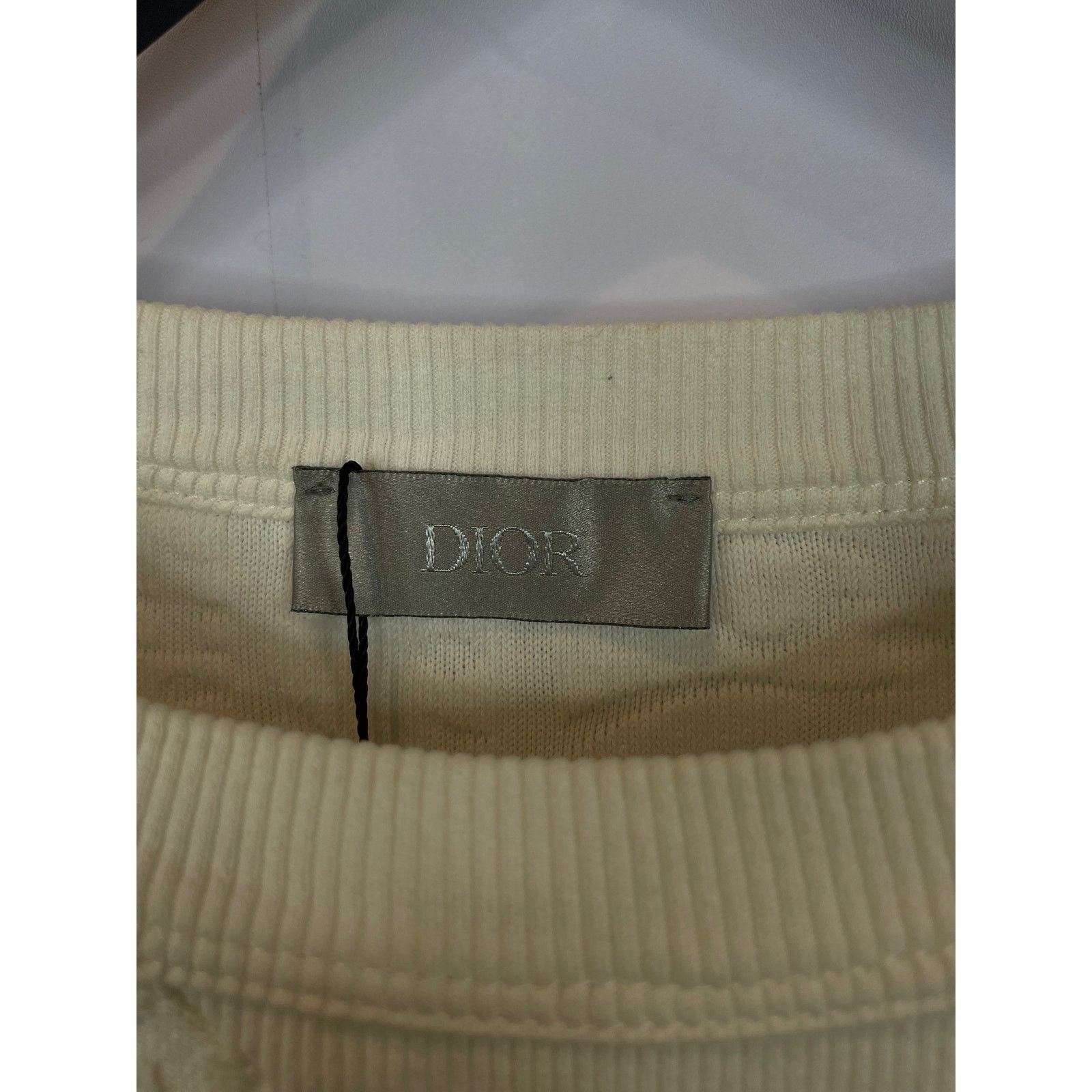 Dior Dior Towel Tee White Used XS Size US XS / EU 42 / 0 - 2 Thumbnail
