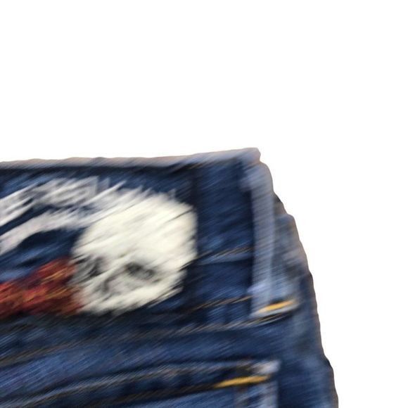True Religion × Vintage Vintage True Religion Jeans Size 33 'Skull Tab' RICKY Blue Size US 33 - 9 Thumbnail