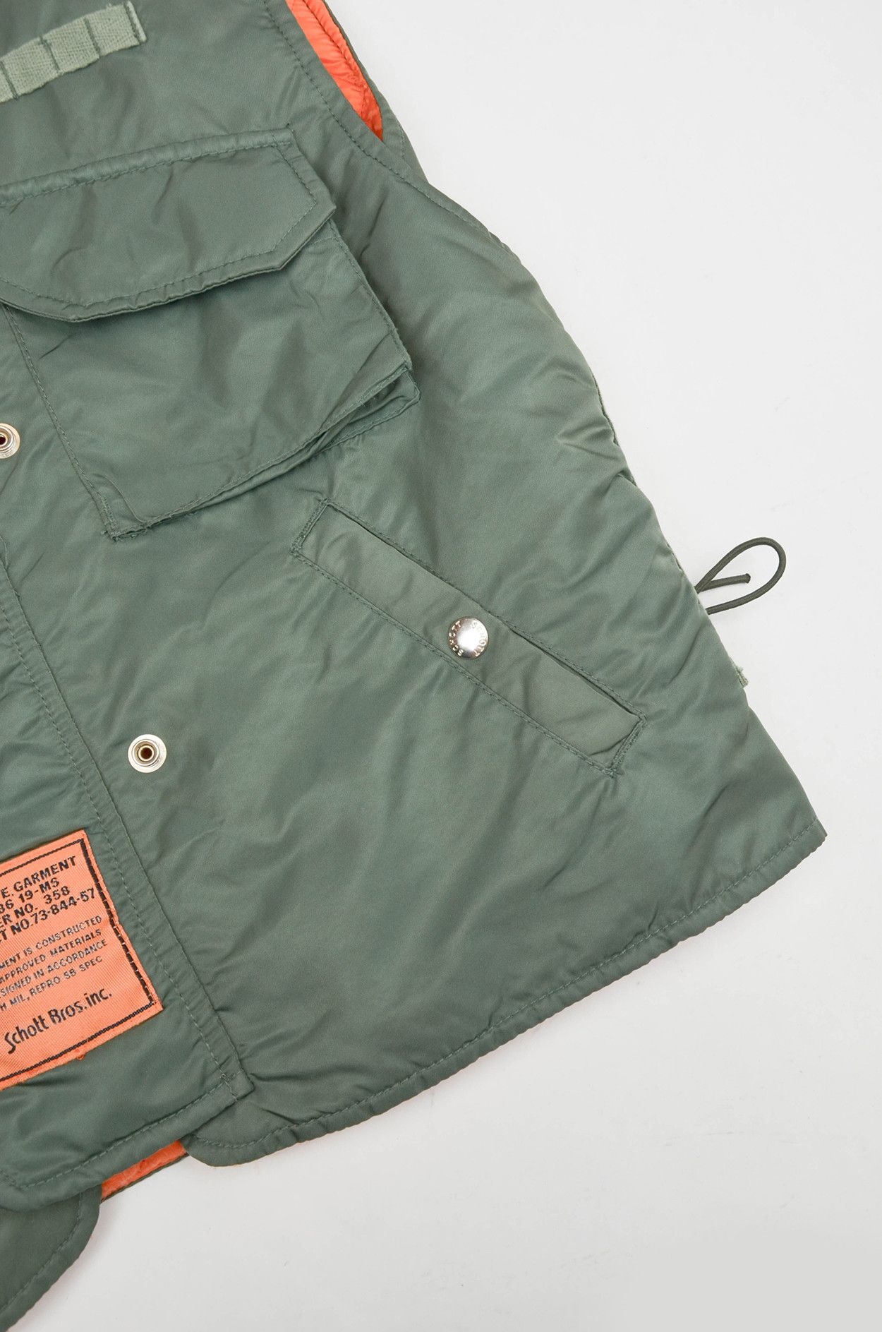 Schott Schott Flyer Type Military Vest Made in USA Size L Size US L / EU 52-54 / 3 - 3 Thumbnail