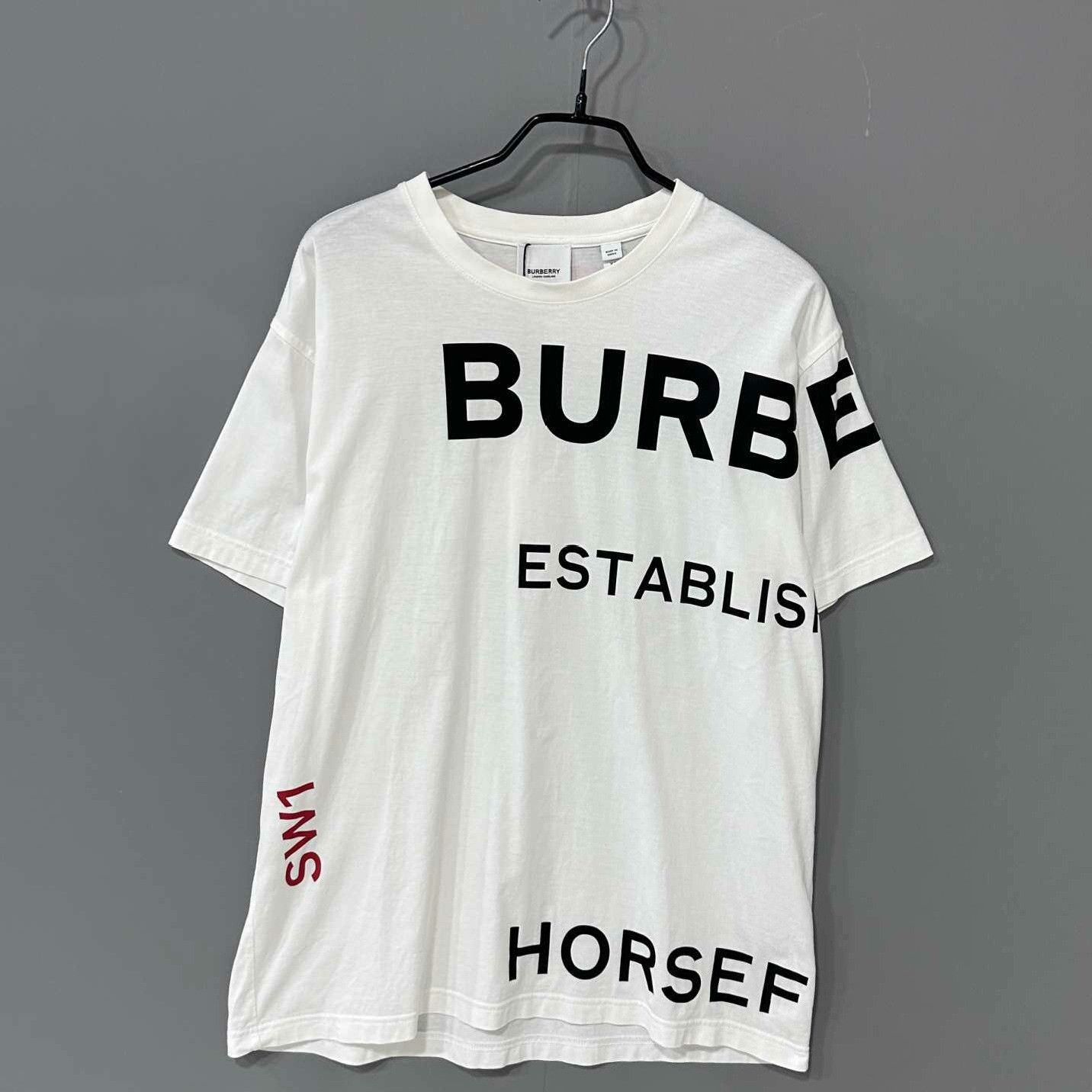 Burberry Burberry White T-Shirt XS Men Size US XS / EU 42 / 0 - 1 Thumbnail