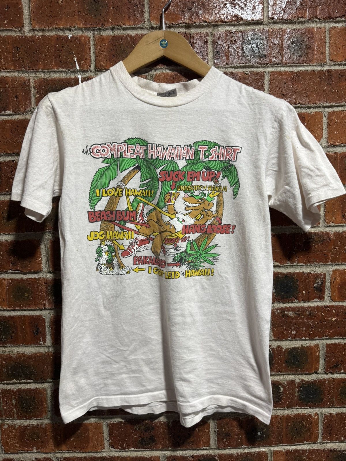 Designer × Vintage Vintage hawaian t shirt adidas shoes Size US M / EU 48-50 / 2 - 1 Thumbnail