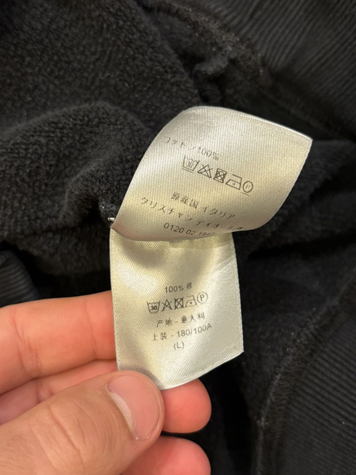 Dior Dior Icon Hoodie - Black Size US L / EU 52-54 / 3 - 6 Thumbnail