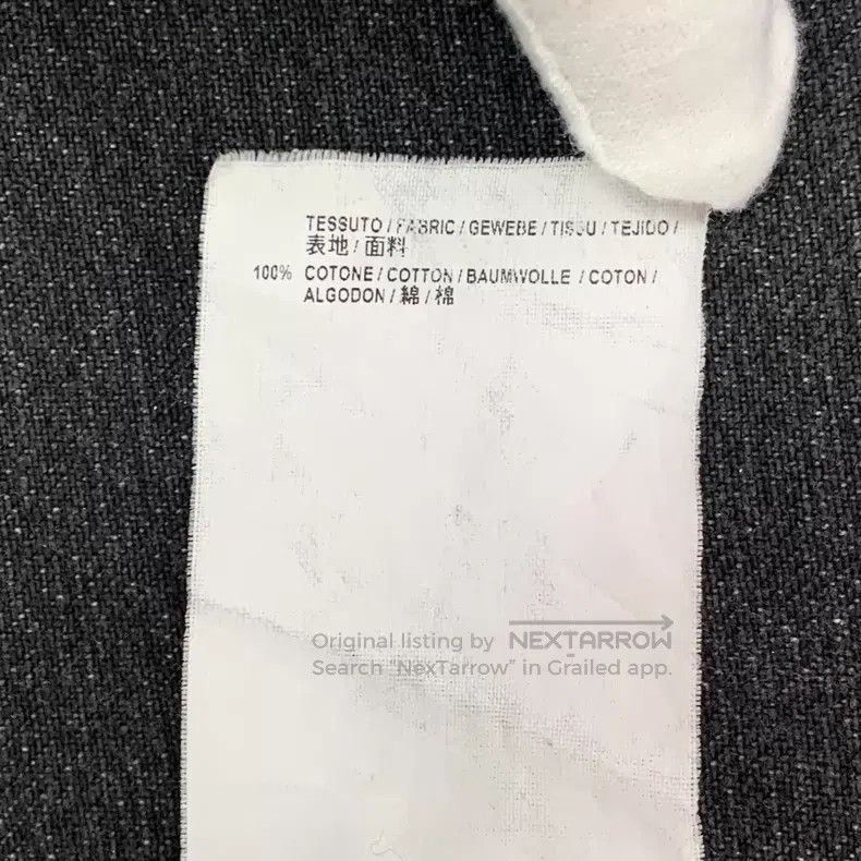 Balenciaga Balenciaga Black and Grey Washed Distressed Logo Letter Pr Size XXS / US 00 / IT 34 - 8 Thumbnail