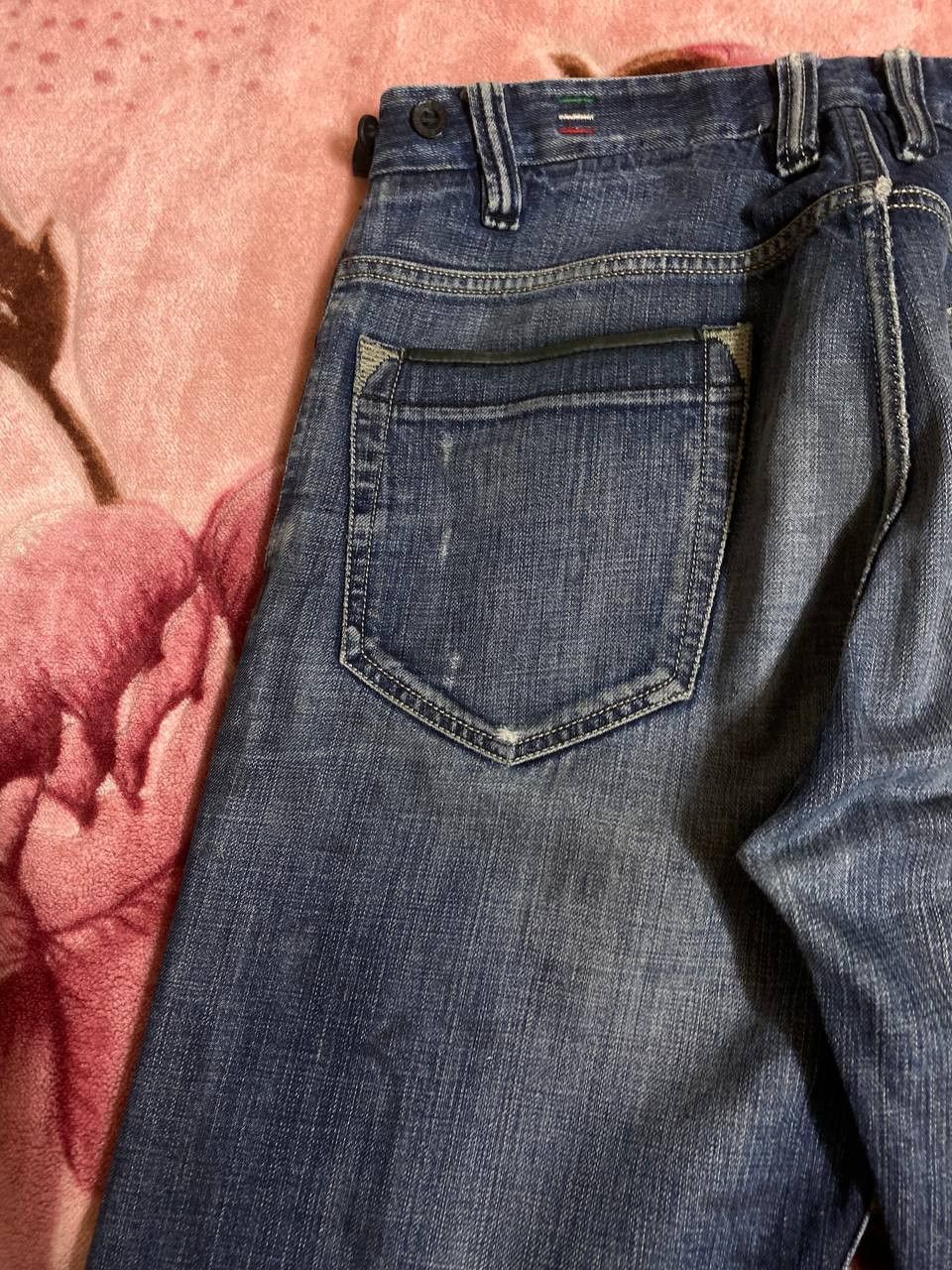 Diesel Vintage 90s Y2K Distressed Diesel Leanty Jeans baggy pants Size US 34 / EU 50 - 6 Thumbnail
