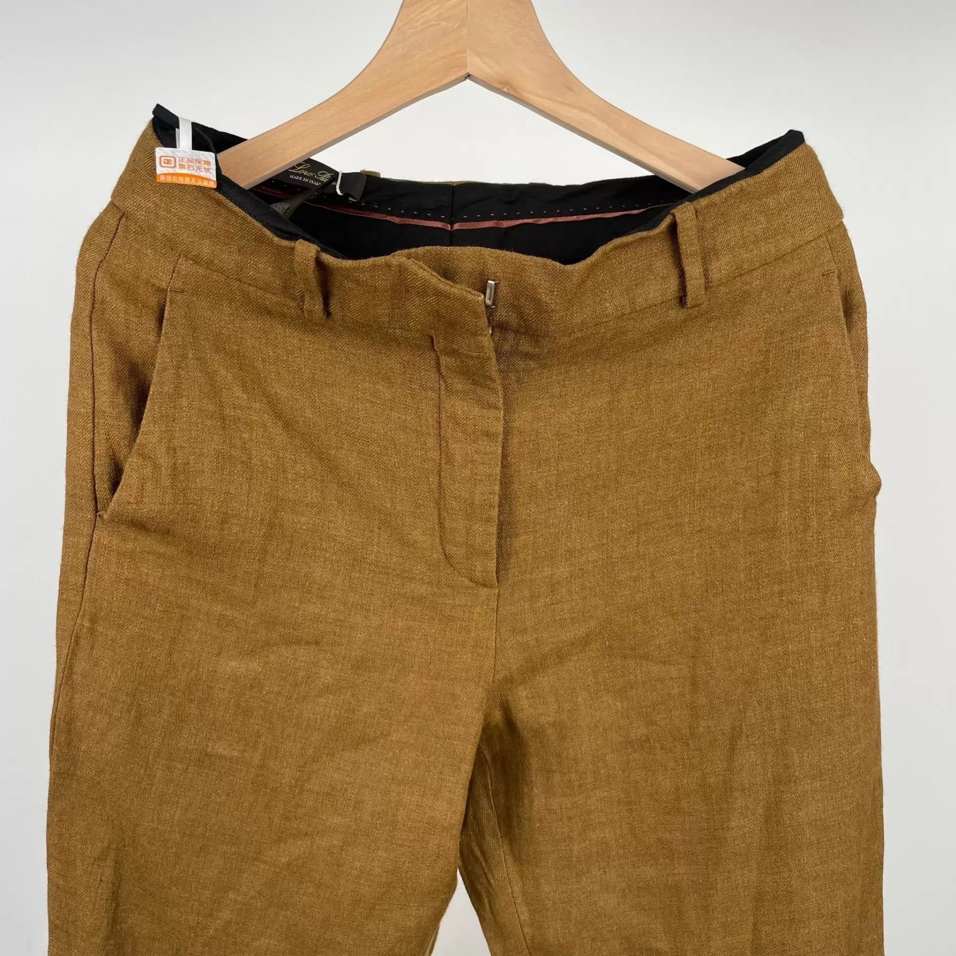 Loro Piana LP Linen Brown 40 Pants Size 27" / US 4 / IT 40 - 9 Thumbnail