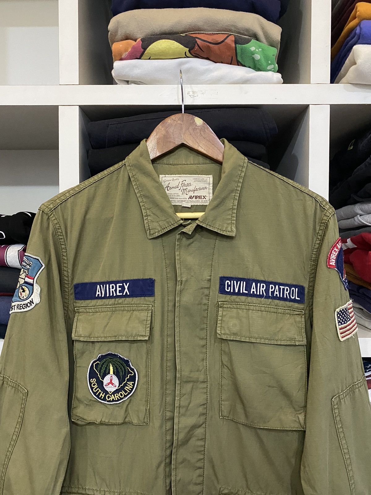 Avirex × Vintage Vintage Avirex patch jacket Size US M / EU 48-50 / 2 - 5 Thumbnail