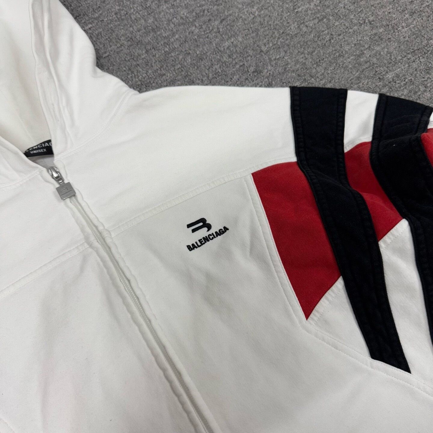 Balenciaga Balenciaga Double Hook Zip Jacket Size L Size US L / EU 52-54 / 3 - 5 Thumbnail