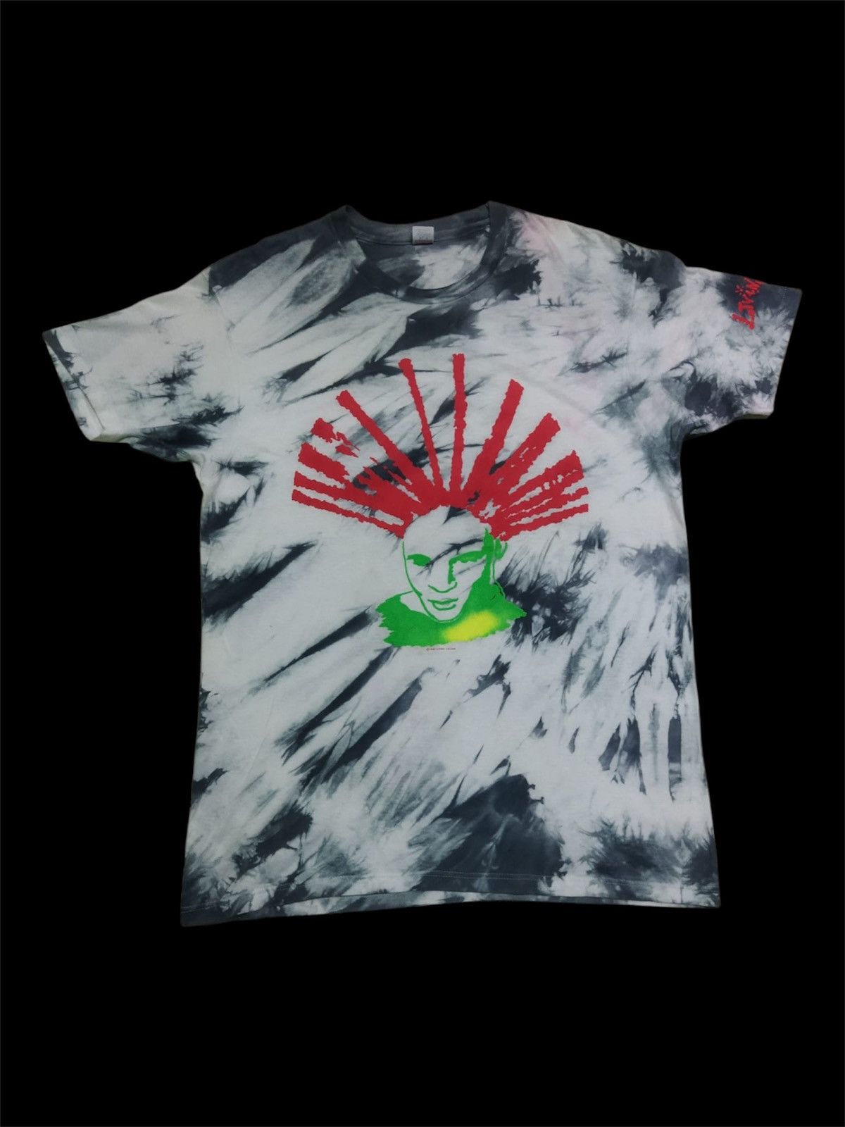 Vintage Rare 1990 Living Colour Tie Dye Tee