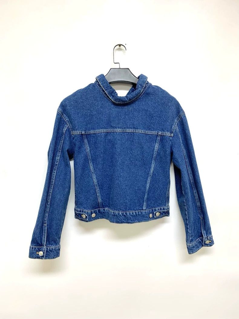 Balenciaga Balenciaga size 36 Blue Simple Denim Jacket Size S / US 4 / IT 40 - 2 Thumbnail