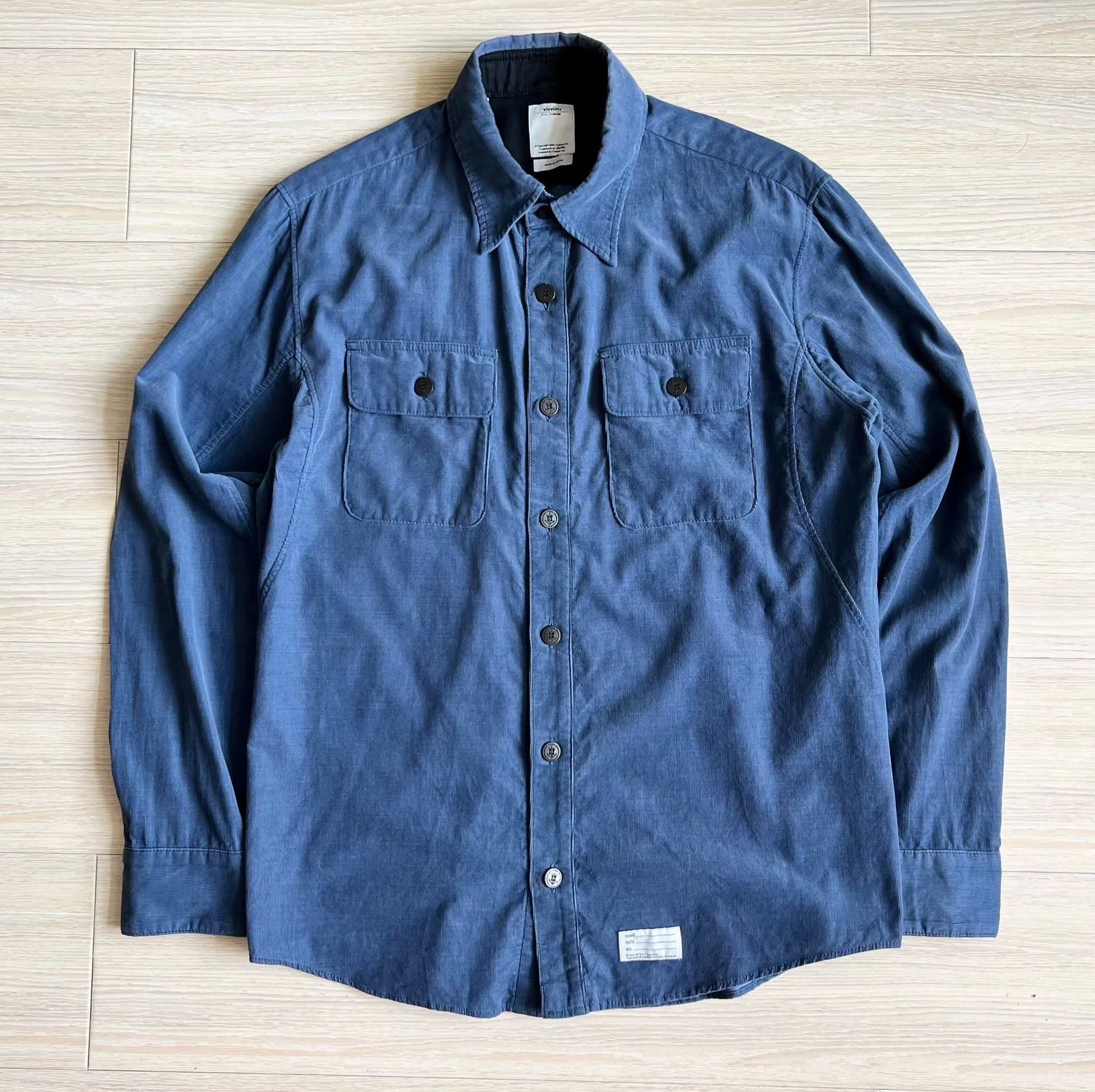 Visvim Visvim Nissan corduroy pocket shirt Size US M / EU 48-50 / 2 - 1 Thumbnail