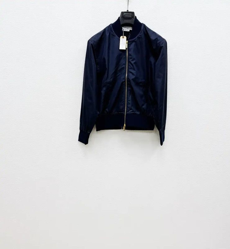 Thom Browne Thom Browne Men's Long Sleeve Navy Jacket 0089 Size US M / EU 48-50 / 2 - 1 Thumbnail