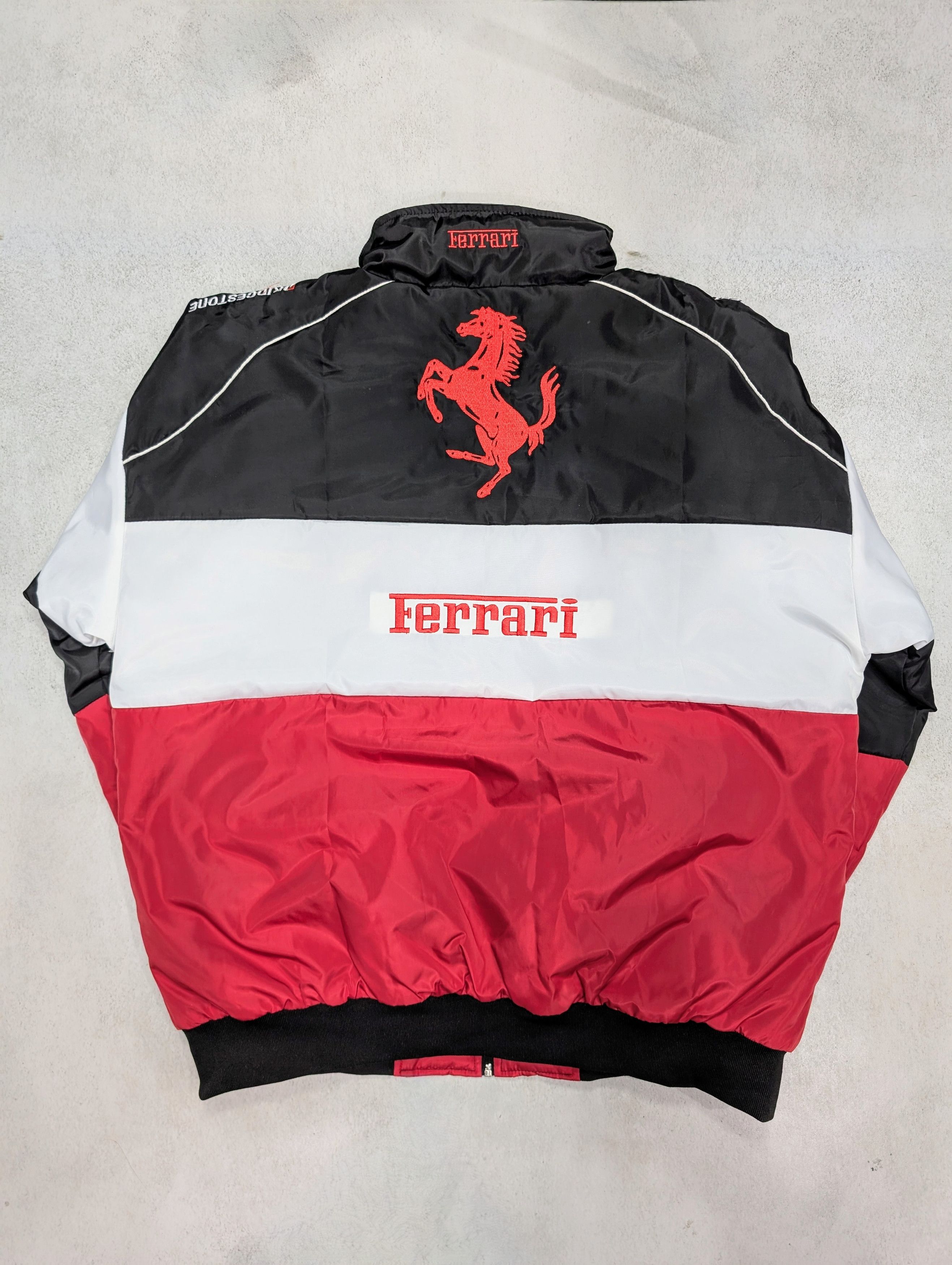 Vintage 🔥 Ferrari 🔥 F1 Racing Jacket Bomber Formula Schumacher Size US XL / EU 56 / 4 - 2 Thumbnail