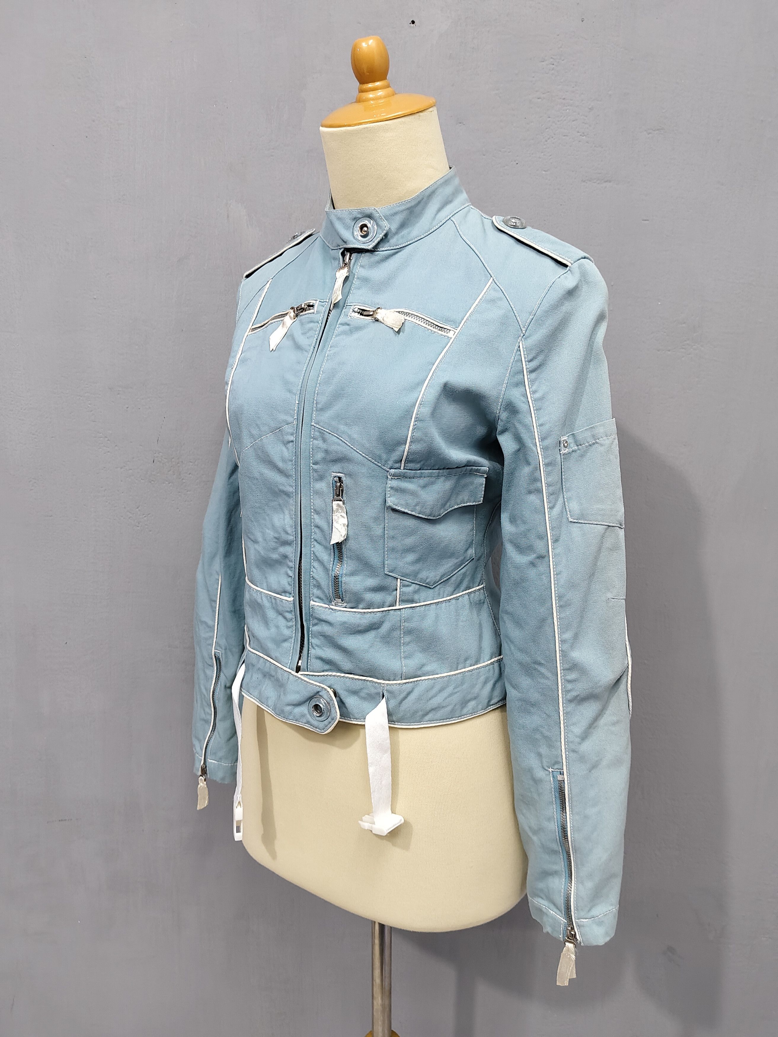 Marc Jacobs 00s Marc Jacobs- Military Utility Napoleon Style Jacket Size M / US 6-8 / IT 42-44 - 3 Thumbnail