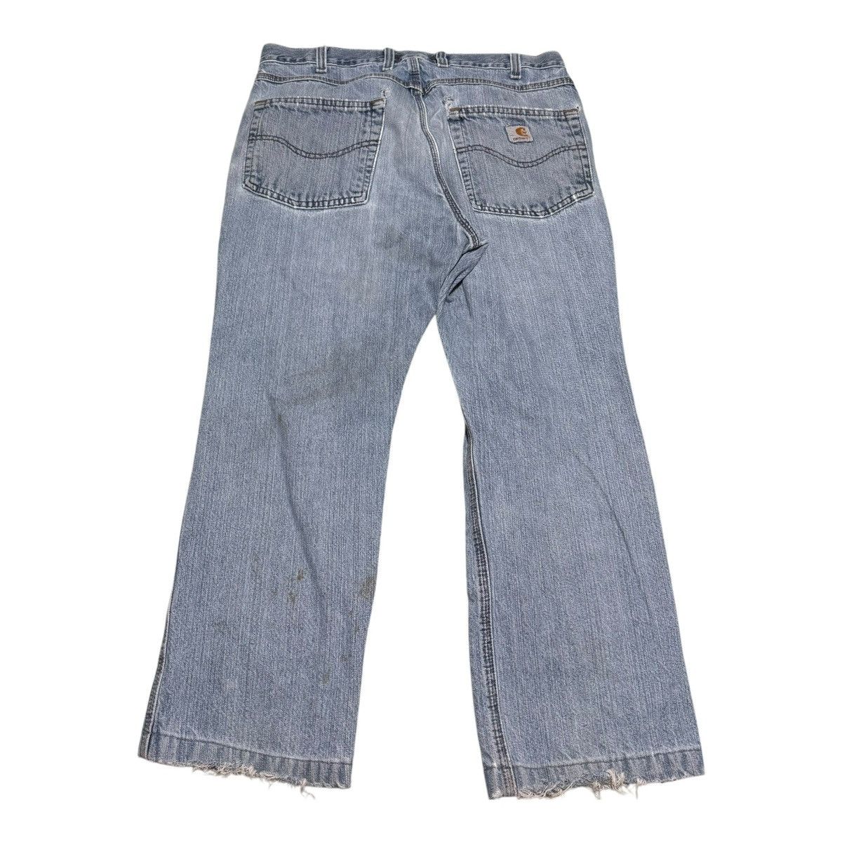 Carhartt Carhartt Distressed Grunge Traditional Fit Jeans Men’s 35x26 Size US 35 - 2 Thumbnail