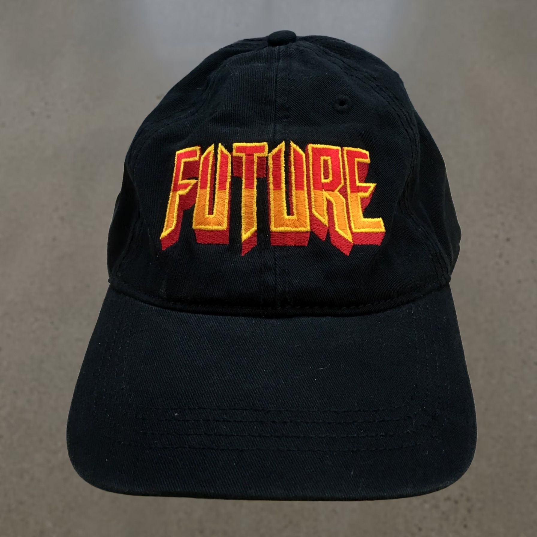 Vintage Cap America Future Embroidered Baseball Hat Mens Black One Size Adjustable Size ONE SIZE - 1 Thumbnail
