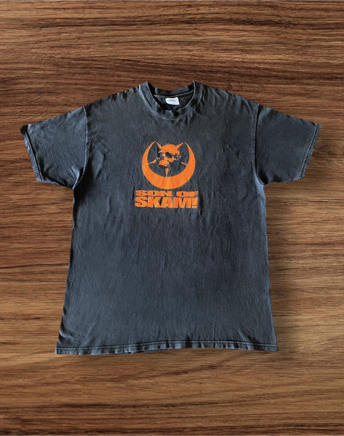 Band Tees × Hanes Vintage Y2k Son Of Skam Rock Band T-Shirt Size US XL / EU 56 / 4 - 1 Thumbnail