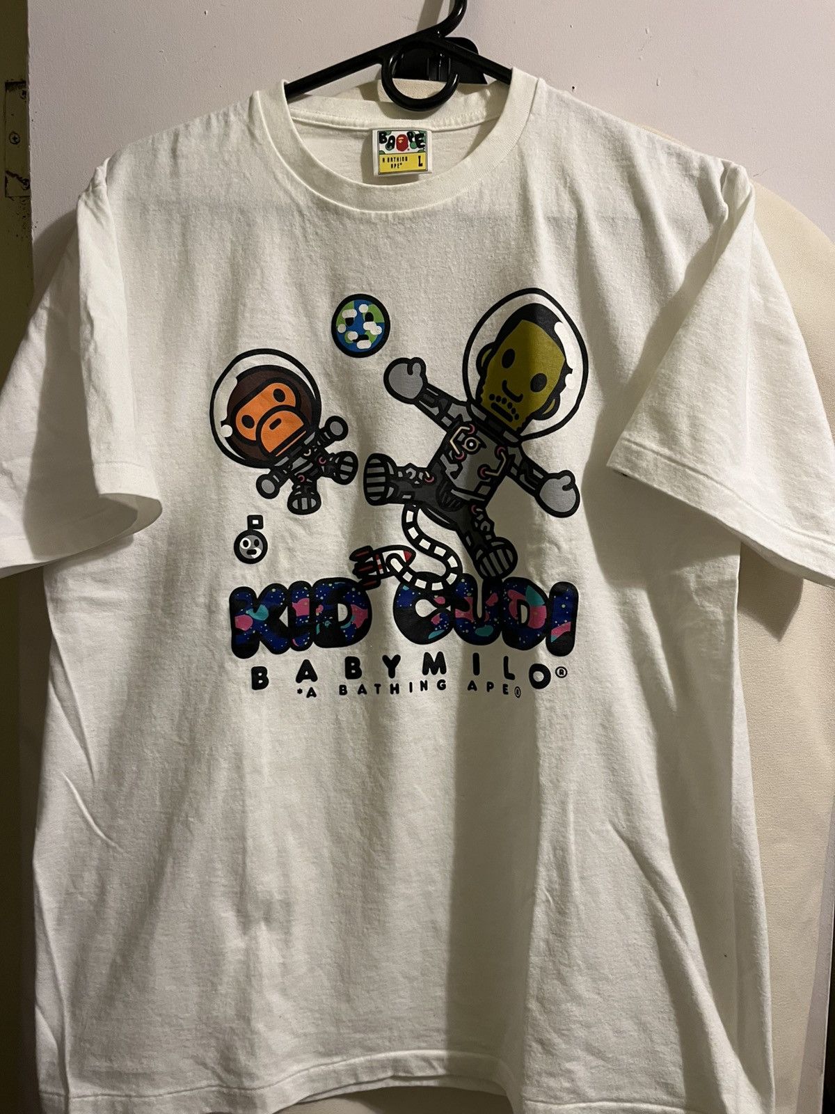 Bape × Kid Cudi Bape X Kid Cudi Tee Size US L / EU 52-54 / 3 - 1 Thumbnail