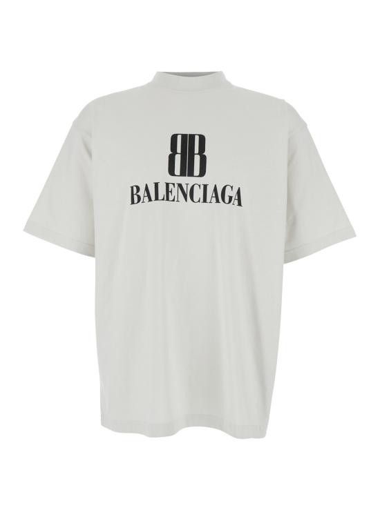 Balenciaga BALENCIAGA Men Tops 764235TSVU49012 White Size US S / EU 44-46 / 1 - 1 Thumbnail
