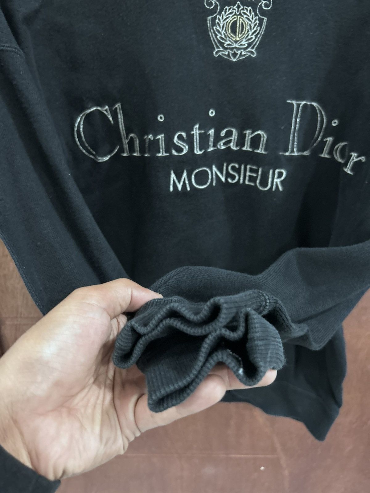 Christian Dior Monsieur Vintage Christian Dior Monsieur Embroider Sweatshirt Size US M / EU 48-50 / 2 - 3 Thumbnail