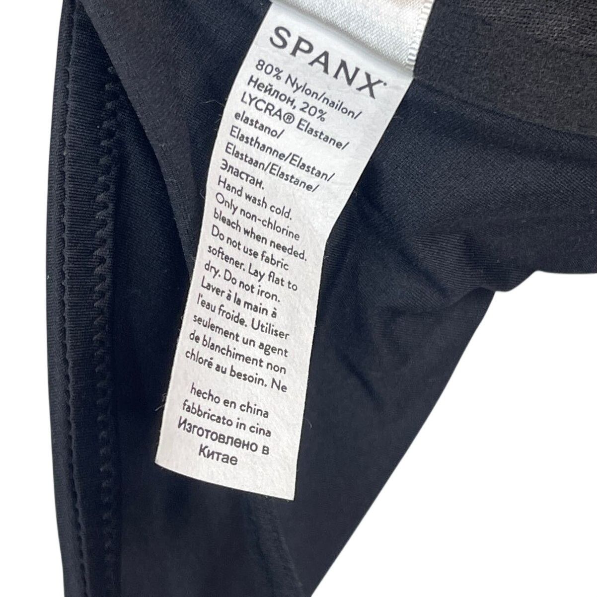 Spanx NWT Spanx Convertible Black Swim Bra Top Women’s Size 38B Size ONE SIZE - 6 Thumbnail