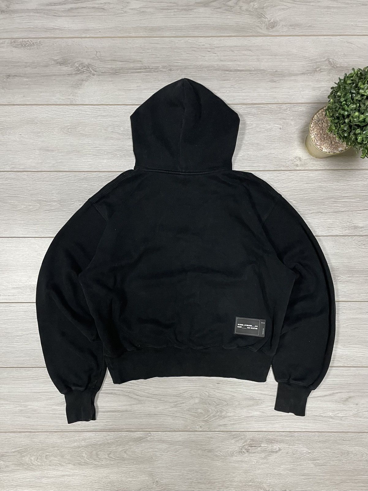 WE11DONE We11Done WD logo Oversized Korea Hoodie Size US S / EU 44-46 / 1 - 2 Thumbnail