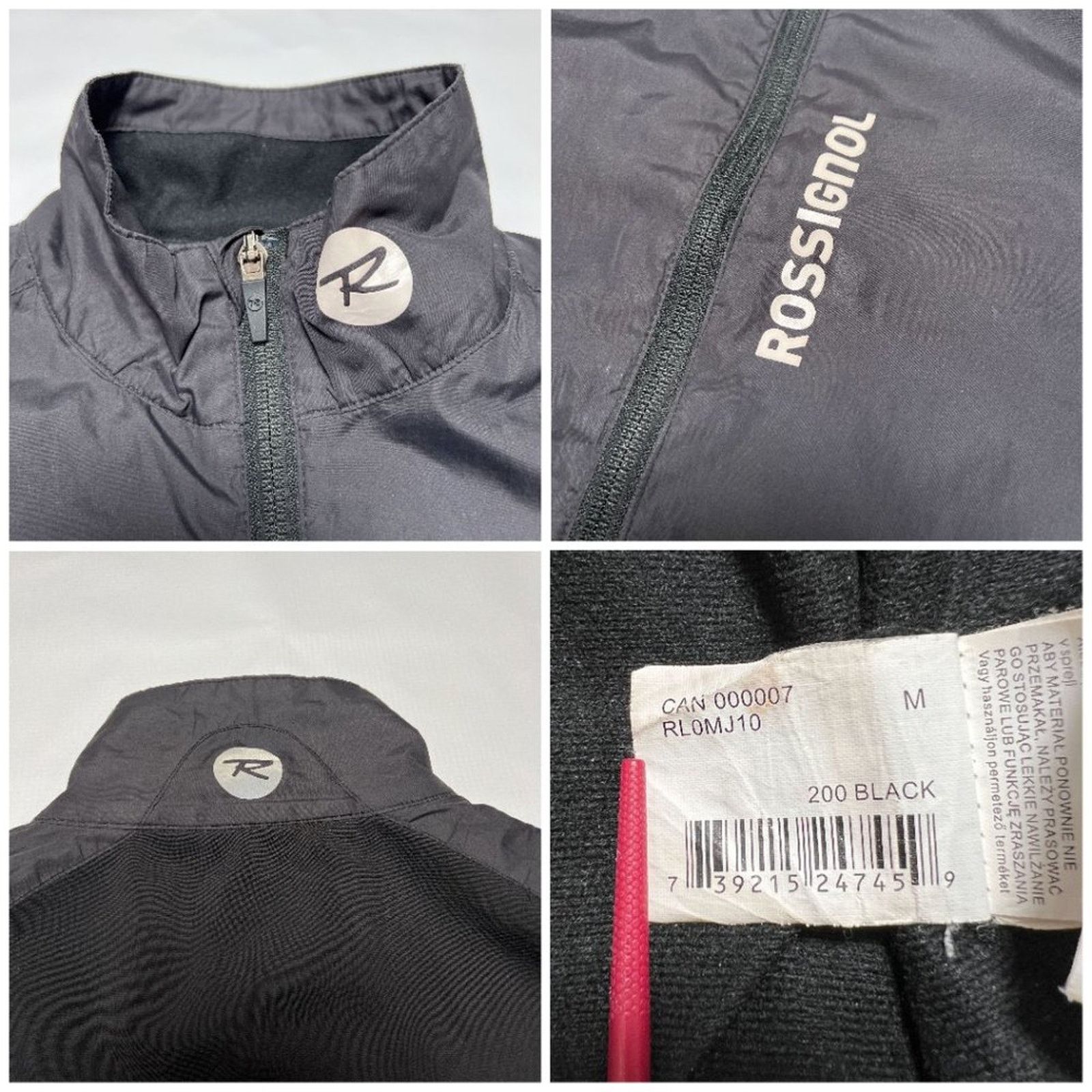 Other Rossignol Performance Lightweight Jacket SIZE M Black Size US M / EU 48-50 / 2 - 5 Thumbnail