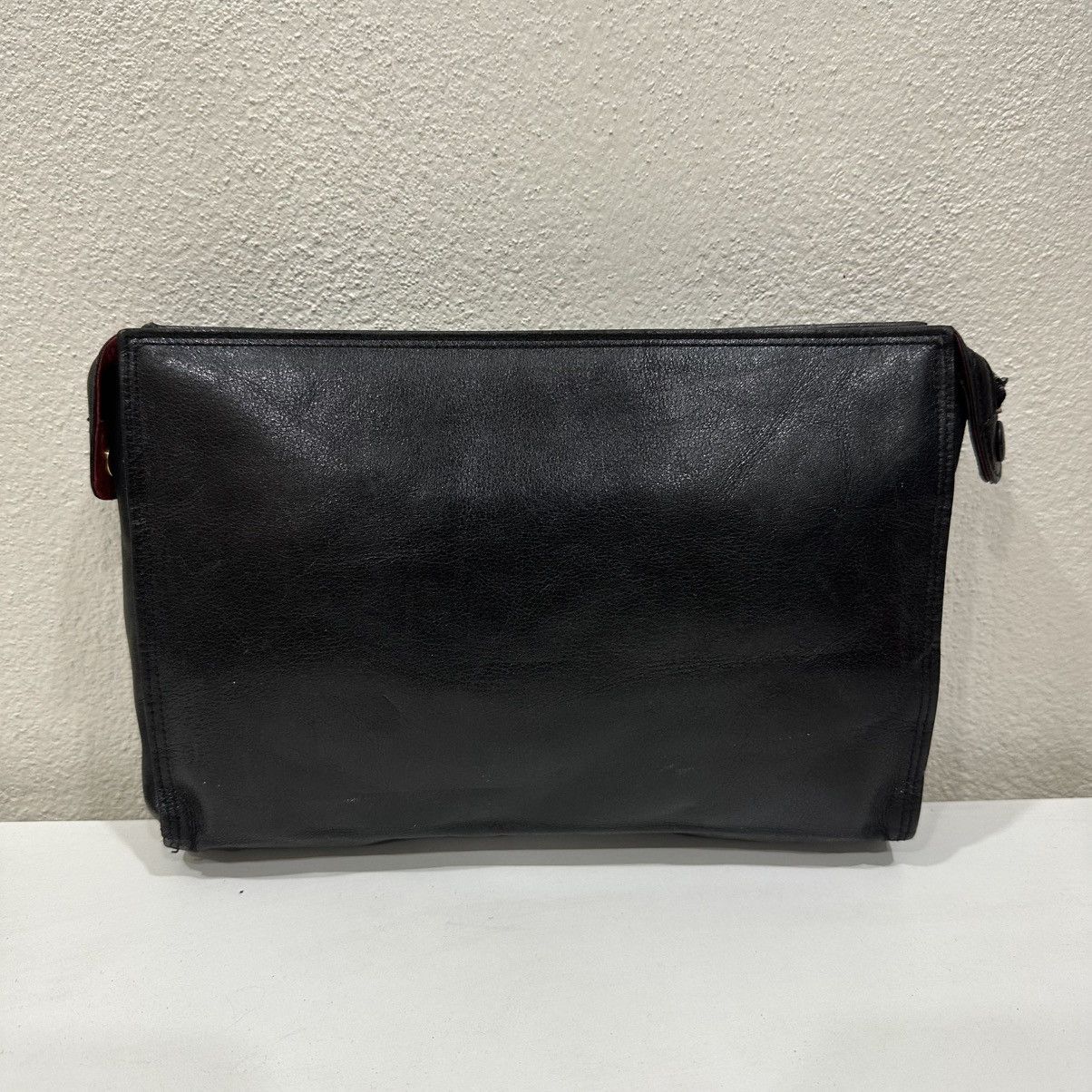 Christian Dior Monsieur ‼️YES‼️ VINTAGE CHRISTIAN DIOR LEATHER CLUTCH BAG Size ONE SIZE - 3 Thumbnail