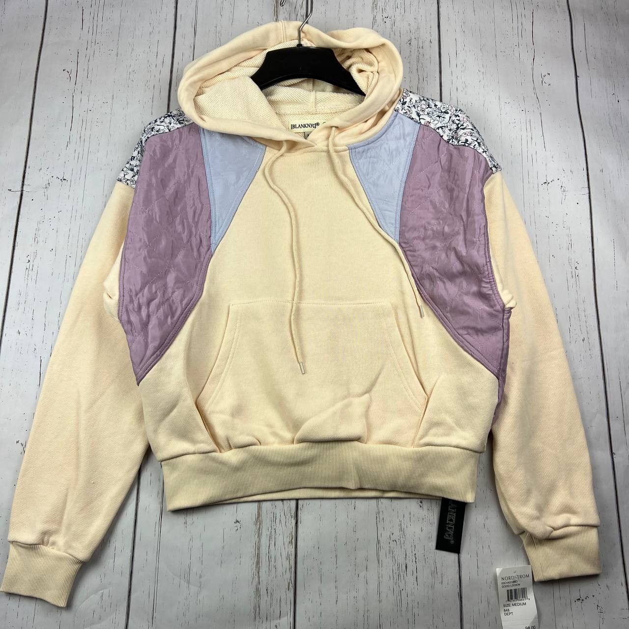 BLANKNYC BlankNYC Medium Good Lookin Patchwork Hoodie Jacket New Size M / US 6-8 / IT 42-44 - 1 Thumbnail