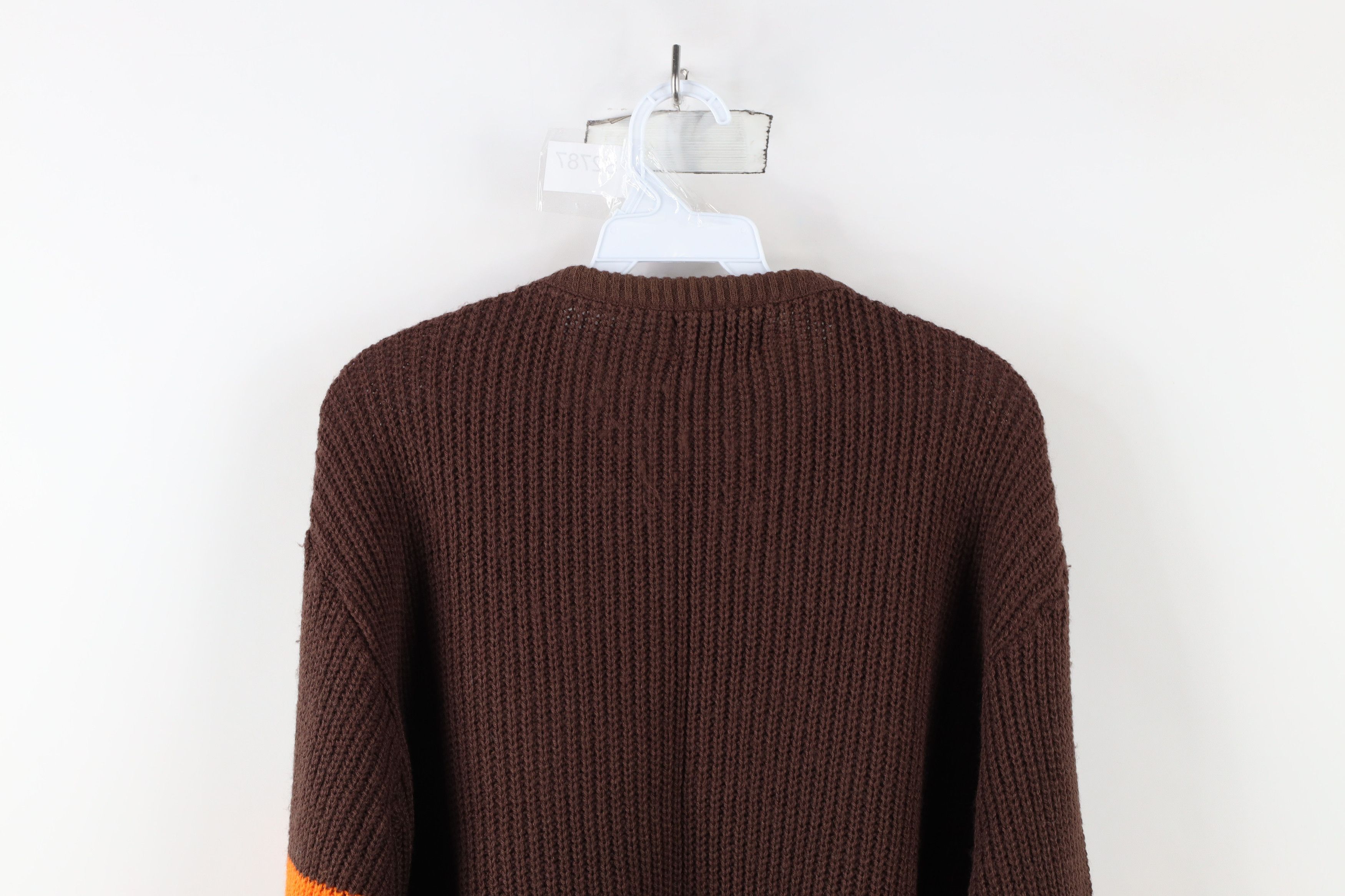 Vintage Vintage 70s 80s Cleveland Browns Football Knit Sweater USA Size US M / EU 48-50 / 2 - 11 Thumbnail