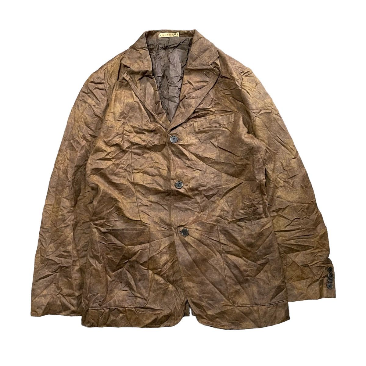 ⚡️SICK⚡️- BLUE TORNADO Waxed Coat/Jacket Harajuku Fashion