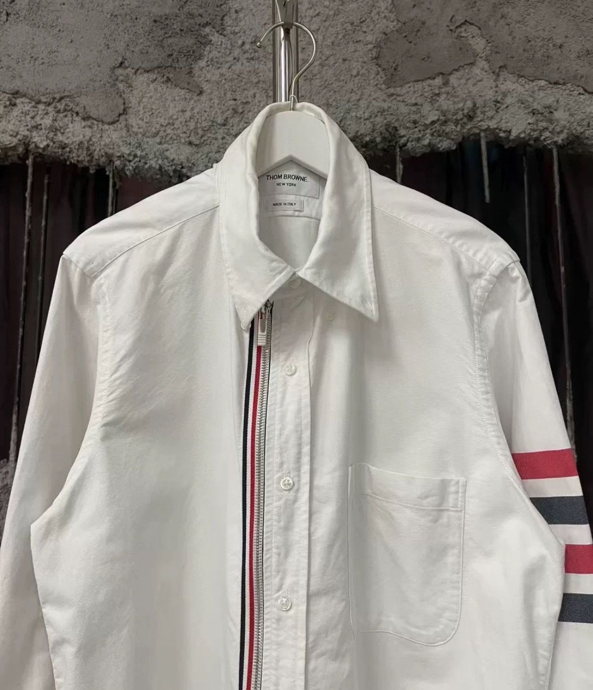 Thom Browne Thom Browne Rare zippered shirt 2503-Nextarrow Size US M / EU 48-50 / 2 - 8 Thumbnail