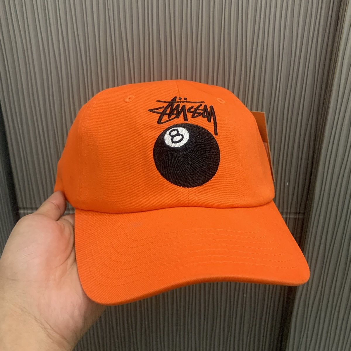 Stussy Stussy cap hat orange Size ONE SIZE - 1 Thumbnail