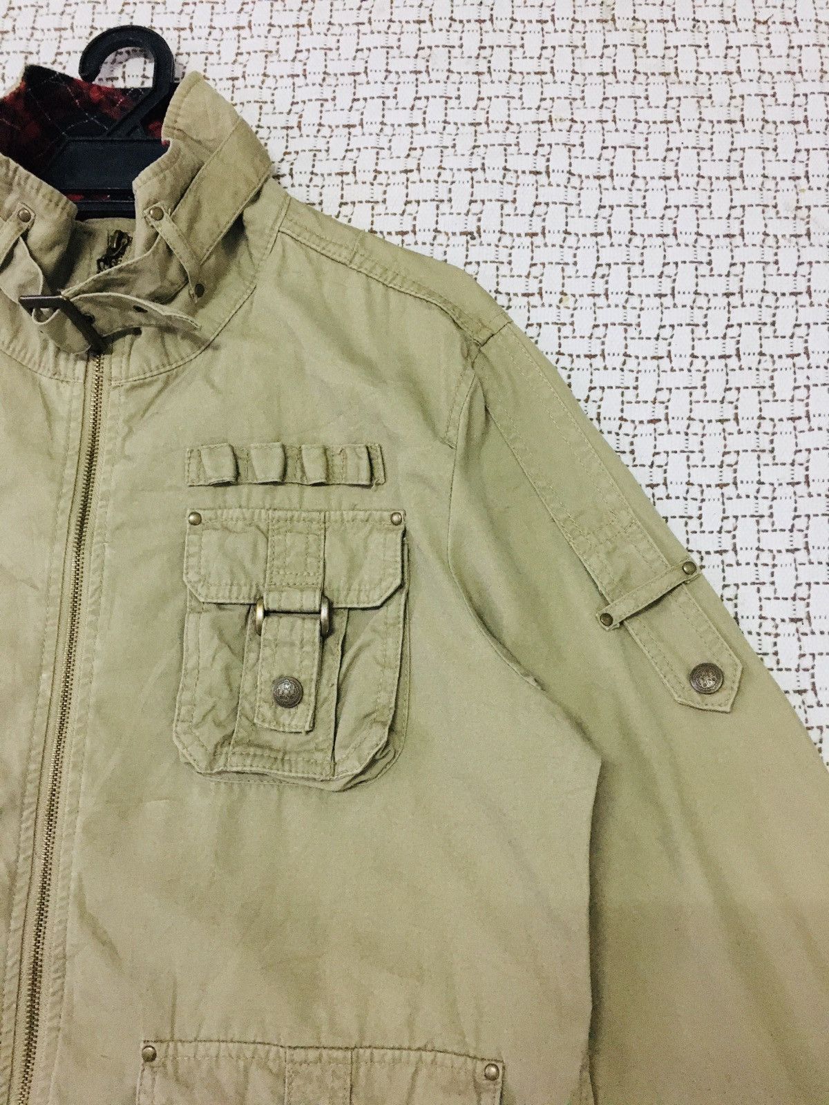If Six Was Nine × Japanese Brand × Le Grande Bleu (L.G.B.) Laform Punk Gothic Zipper Jacket (19) Size US L / EU 52-54 / 3 - 13 Thumbnail
