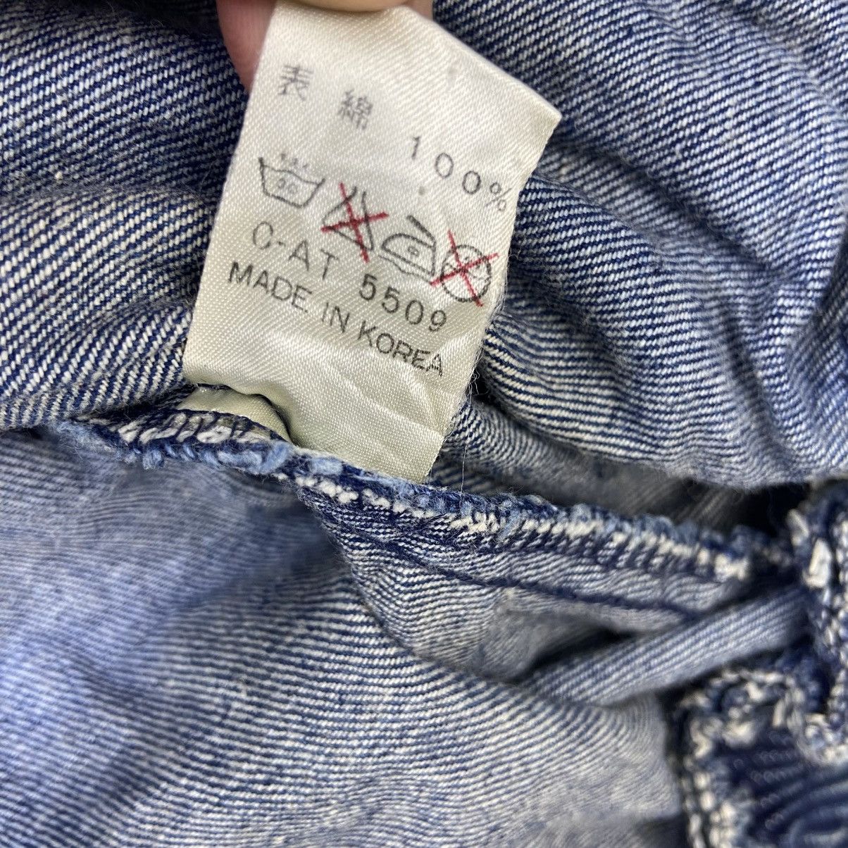 Trussardi Vintage Trussardi Oversize Loose Bomber Style Denim Jacket Size US S / EU 44-46 / 1 - 24 Thumbnail