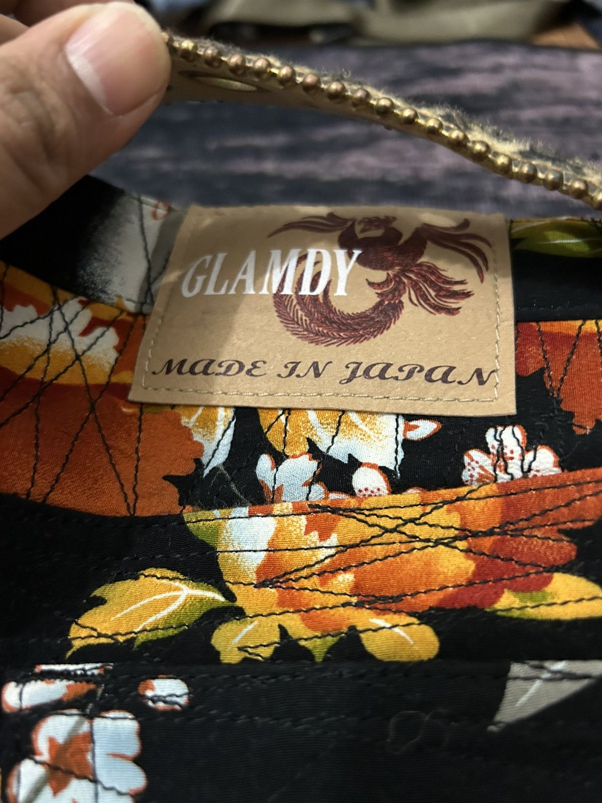 Japanese Brand Japanese Brand Glamdy Flower Motive Restructure Flare Pants Size US 32 / EU 48 - 9 Thumbnail