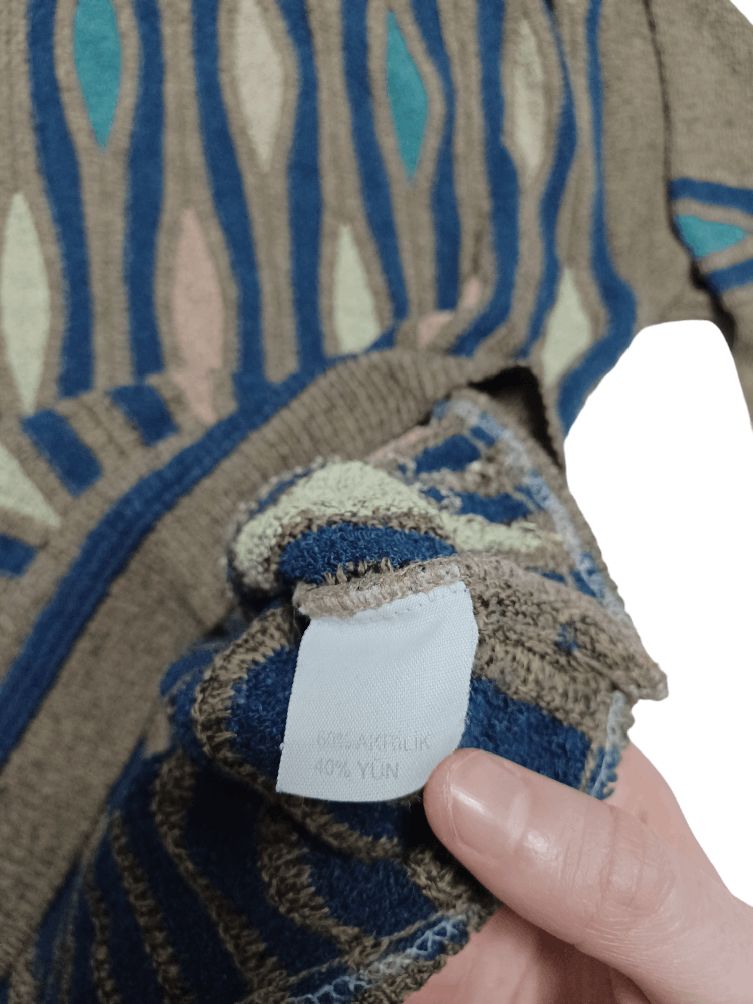Other VINTAGE 90S COOGI STYLE FANTASTIC OLDMONEY WOOL SWEATER Size US M / EU 48-50 / 2 - 5 Thumbnail