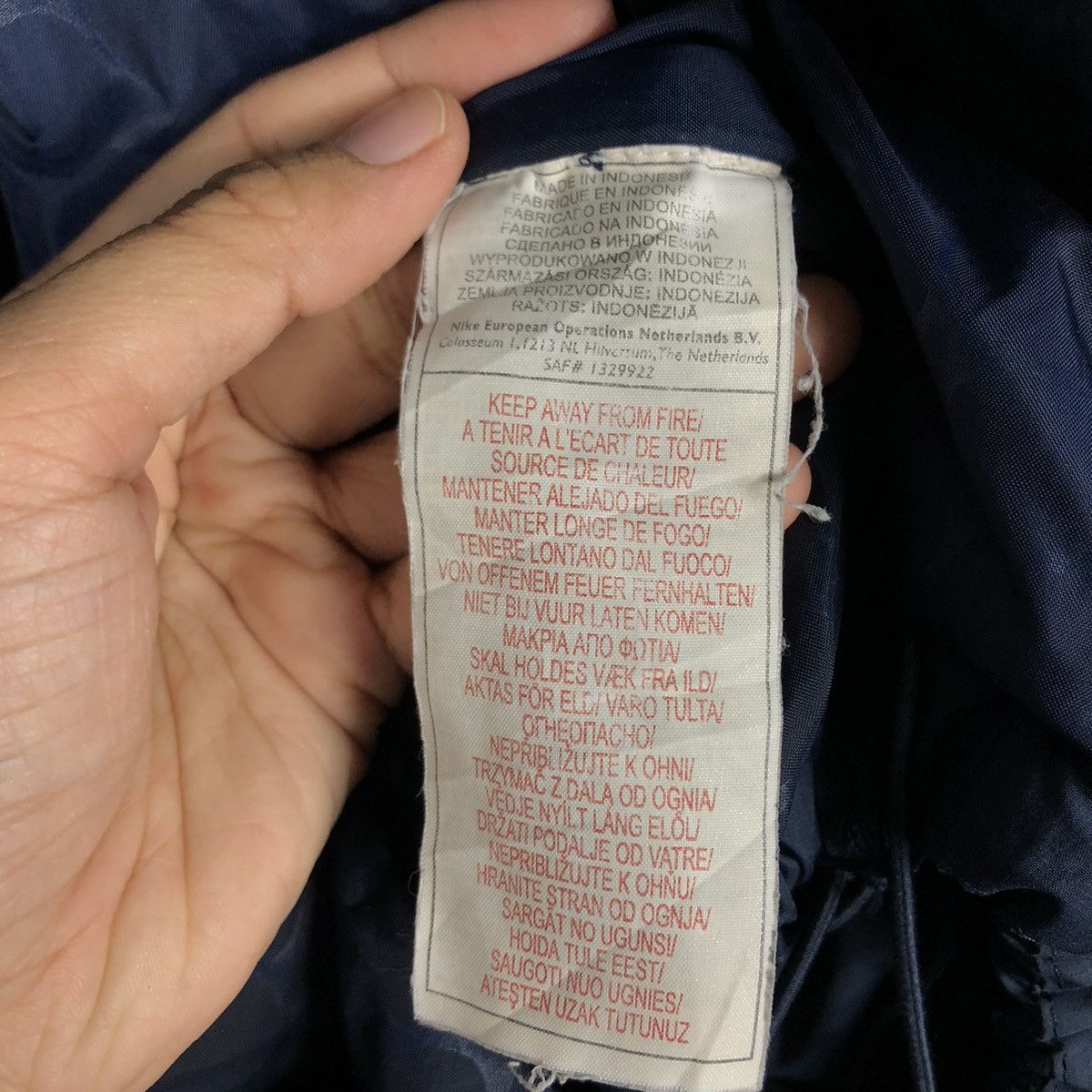 Nike 📌Vintage Bomber Jacket Nike Streewtwear Size US L / EU 52-54 / 3 - 21 Thumbnail