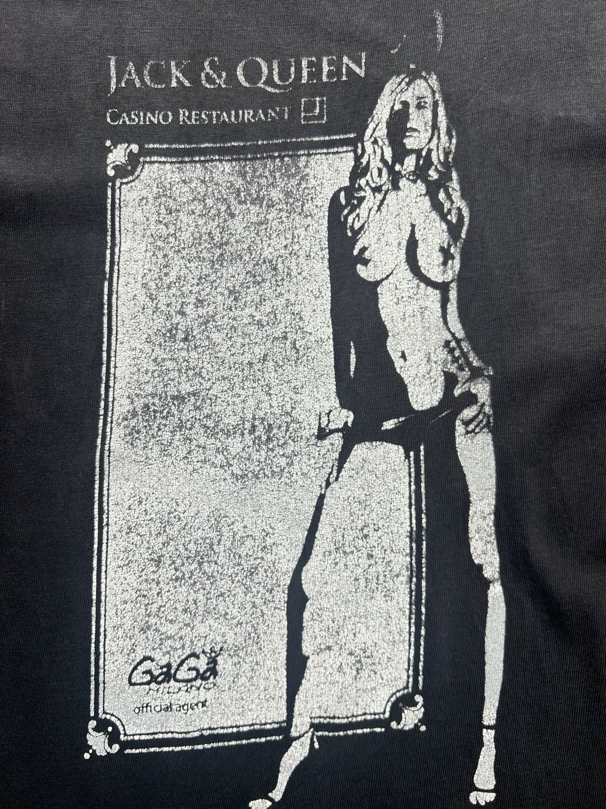 Hysteric Glamour VINTAGE RARE GAGA NAKED AGENT PORNSTAR TEE Size US L / EU 52-54 / 3 - 6 Thumbnail