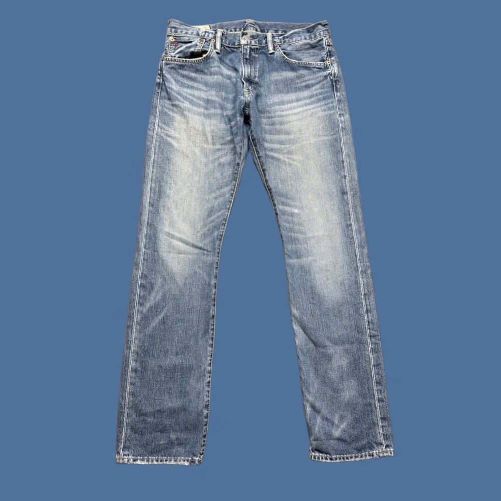 Polo Ralph Lauren Polo Ralph Lauren Jeans Mens Blue Varick Slim Straight Selvedge Denim 32X32 DP9 Size US XS / EU 42 / 0 - 1 Thumbnail