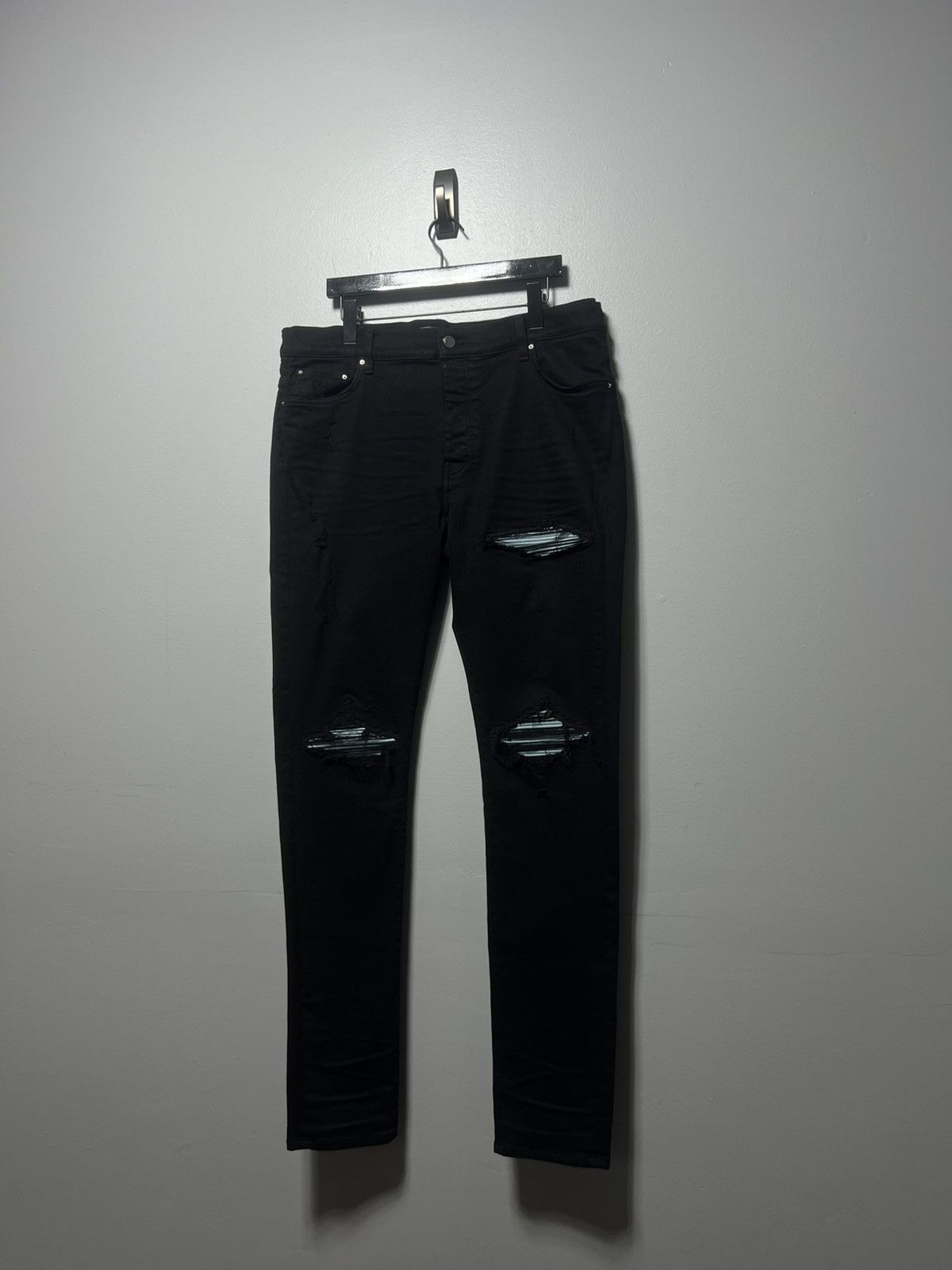 Amiri Black & Blue mx 1 amiri jeans, size 32 with tag | Grailed